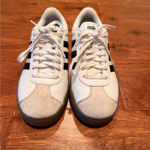 Adidas White and Black Sneakers